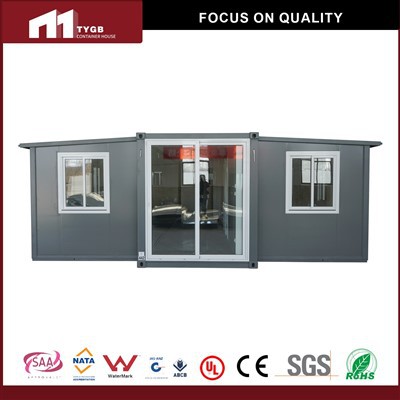 Maison de conteneur extensible personnalisée de 20 pieds