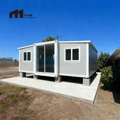 Maison préfabriquée extensible pliable de 20 pieds
